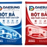 Bột bả nội thất ngoại thất cao cấp DAESUNG